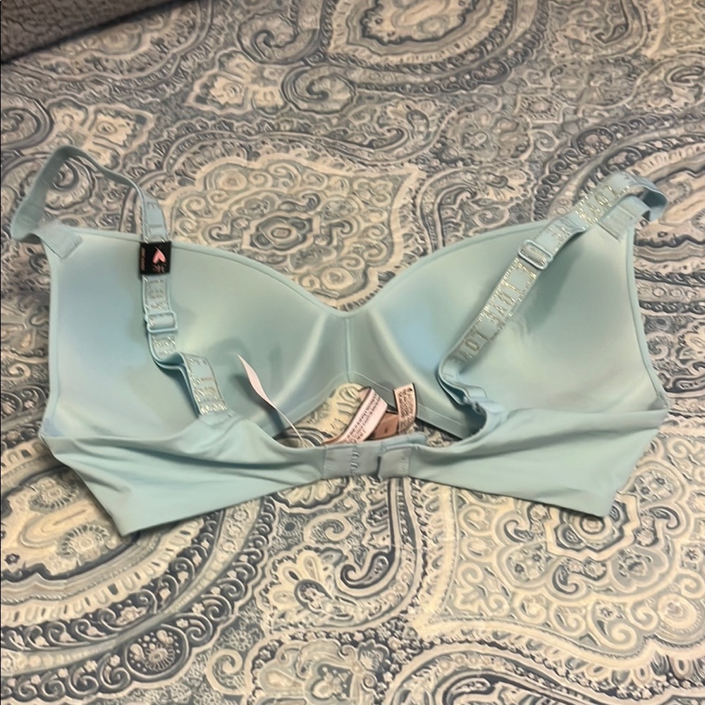 Light Blue Women's Bra - Picture 2 of 3